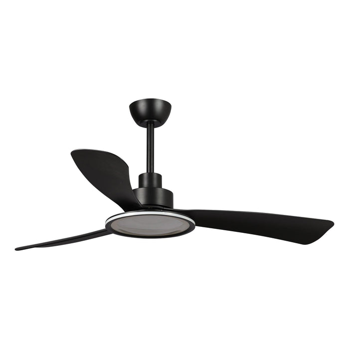 52" Bohemian Industrial DC Motor Downrod Mount Reversible Ceiling Fan with Lighting and Remote Control - Sweatfully