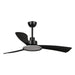52" Bohemian Industrial DC Motor Downrod Mount Reversible Ceiling Fan with Lighting and Remote Control - Sweatfully