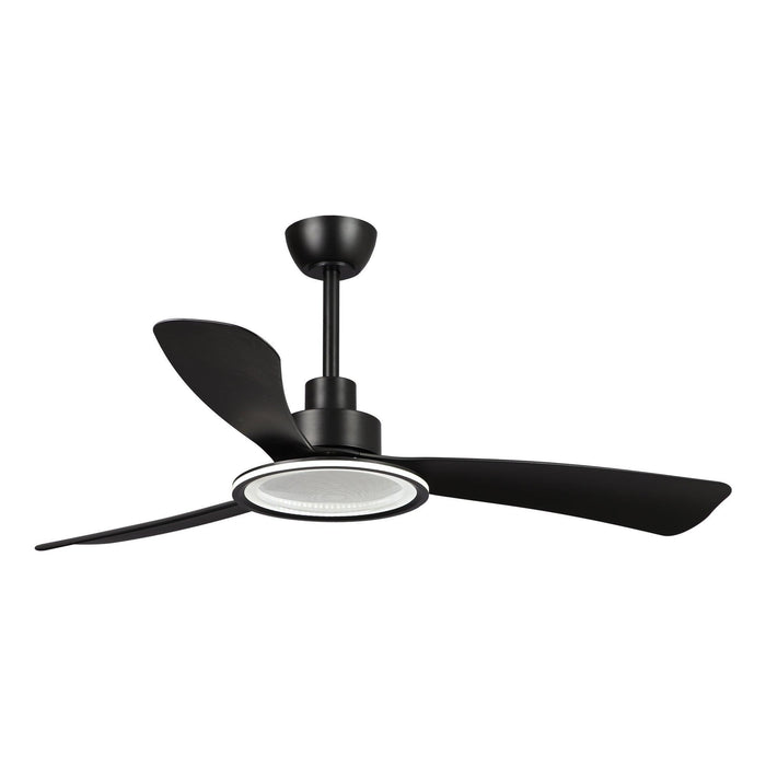 52" Bohemian Industrial DC Motor Downrod Mount Reversible Ceiling Fan with Lighting and Remote Control - Sweatfully