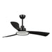 52" Bohemian Industrial DC Motor Downrod Mount Reversible Ceiling Fan with Lighting and Remote Control - Sweatfully