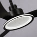 52" Bohemian Industrial DC Motor Downrod Mount Reversible Ceiling Fan with Lighting and Remote Control - Sweatfully