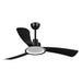 52" Bohemian Industrial DC Motor Downrod Mount Reversible Ceiling Fan with Lighting and Remote Control - Sweatfully