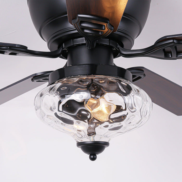52" 5 Blades DC Motor Modern Flush Mount Ceiling Fan - Sweatfully