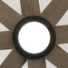 60" DC Motor 8 Blades Modern Downrod Mount Ceiling Fan with LED Light and Remote Control - Sweatfully