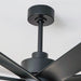72 Inch Daugava Modern Downrod Mount Smart Fan with LED Light - Sweatfully