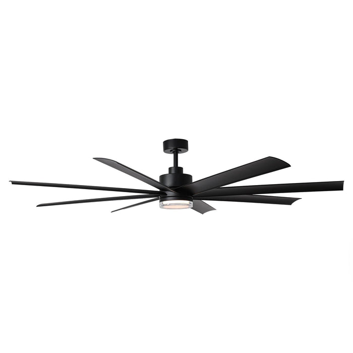 72 Inch Daugava Modern Downrod Mount Smart Fan with LED Light - Sweatfully