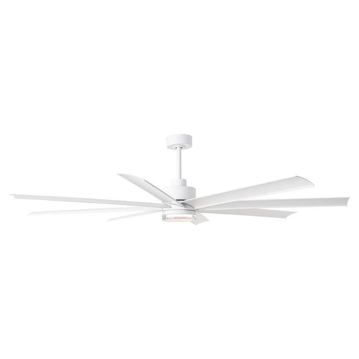 72 Inch Daugava Modern Downrod Mount Smart Fan with LED Light - Sweatfully