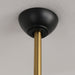 52" DC Motor 3 Blades Modern Downrod Mount Smart Fan with LED Light - Sweatfully