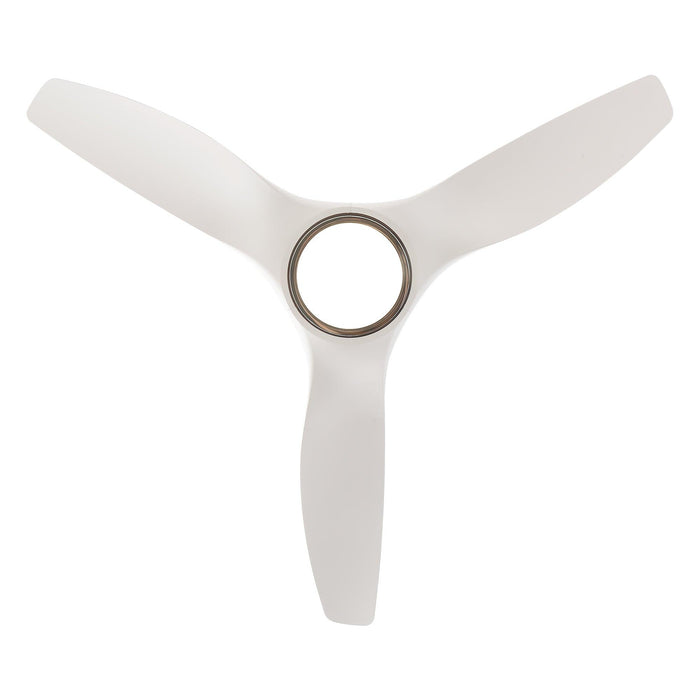 52" DC Motor 3 Blades Modern Downrod Mount Smart Fan with LED Light - Sweatfully