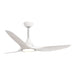 52" DC Motor 3 Blades Modern Downrod Mount Smart Fan with LED Light - Sweatfully