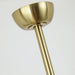 52 Inch Danube Farmhouse DC Motor Golden Downrod Ceiling Fan with Light - Sweatfully