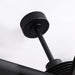 84 Inch 100 Inch Padus Black Large Size Ceiling Fan with Dimmable Lighting and Remote Control - Sweatfully