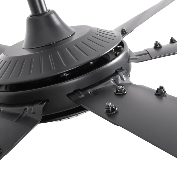 120 Inch HVLS Fan Jupiter Industrial Aluminum Extra Large Ceiling Fan with Remote Control - Sweatfully