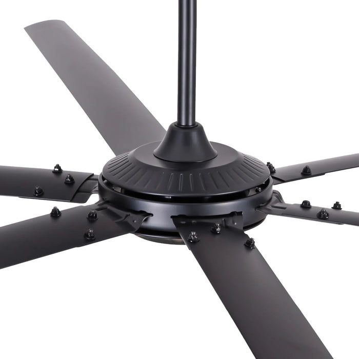120 Inch HVLS Fan Jupiter Industrial Aluminum Extra Large Ceiling Fan with Remote Control - Sweatfully