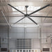 120 Inch HVLS Fan Jupiter Industrial Aluminum Extra Large Ceiling Fan with Remote Control - Sweatfully