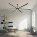 120 Inch HVLS Fan Jupiter Industrial Aluminum Extra Large Ceiling Fan with Remote Control - Sweatfully