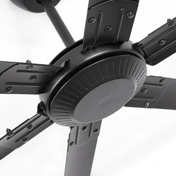 120 Inch HVLS Fan Jupiter Industrial Aluminum Extra Large Ceiling Fan with Remote Control - Sweatfully