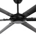 120 Inch HVLS Fan Jupiter Industrial Aluminum Extra Large Ceiling Fan with Remote Control - Sweatfully