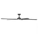 72 Inch 84 Inch Winni All-Aluminum IPX4 Outdoor Ceiling Fan with Remote Control - Sweatfully
