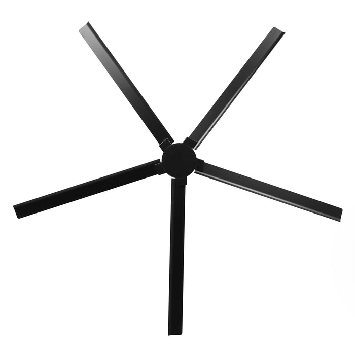 72 Inch 84 Inch Winni All-Aluminum IPX4 Outdoor Ceiling Fan with Remote Control - Sweatfully