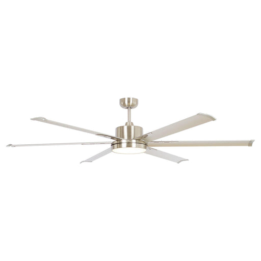 65 Inch Freda DC Motor Modern Downrod Ceiling Fan with LED Light and Remote Control - Sweatfully