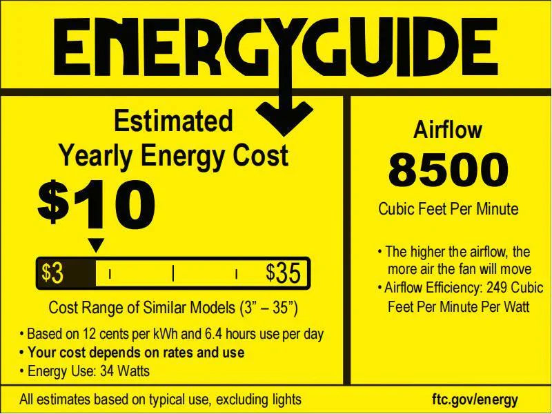 75" Industrial DC Motor Downrod Mount Reversible Ceiling Fan with Lighting and Remote Control - Sweatfully