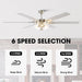 70" Modern Brushed Nickel DC Motor Downrod Mount Ceiling Fan with Lighting and Remote Control - Sweatfully