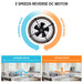 20" Industrial Downrod Mount Fandelier Ceiling Fan with Lighting and Remote Control - Sweatfully