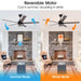 65" Modern Reversible Ceiling Fan with Lighting and Remote Control - Sweatfully