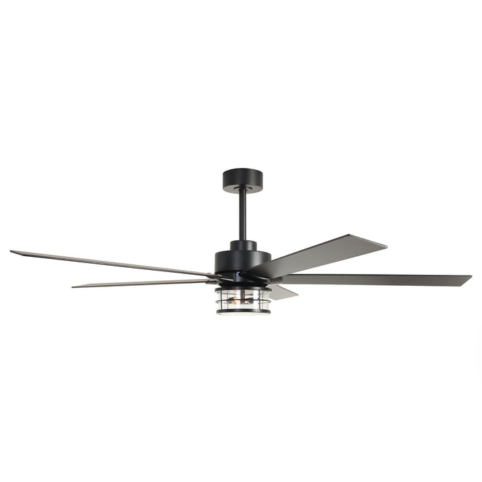 65" Modern Reversible Ceiling Fan with Lighting and Remote Control - Sweatfully