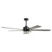 65" Modern Reversible Ceiling Fan with Lighting and Remote Control - Sweatfully