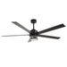 65" Modern Reversible Ceiling Fan with Lighting and Remote Control - Sweatfully