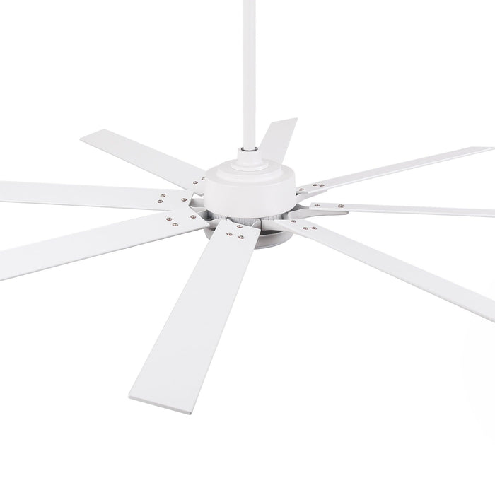 65 Inch Teresa Modern Double-sided Blades Ceiling Fan with Remote Control and LED Light - Sweatfully