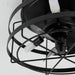 13" Madurai Farmhouse Flush Mount Reversible Ceiling Fan with Lighting and Remote Control - Sweatfully