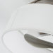 Vaczon 13" Modern Flush Mount Ceiling Fan - Sweatfully