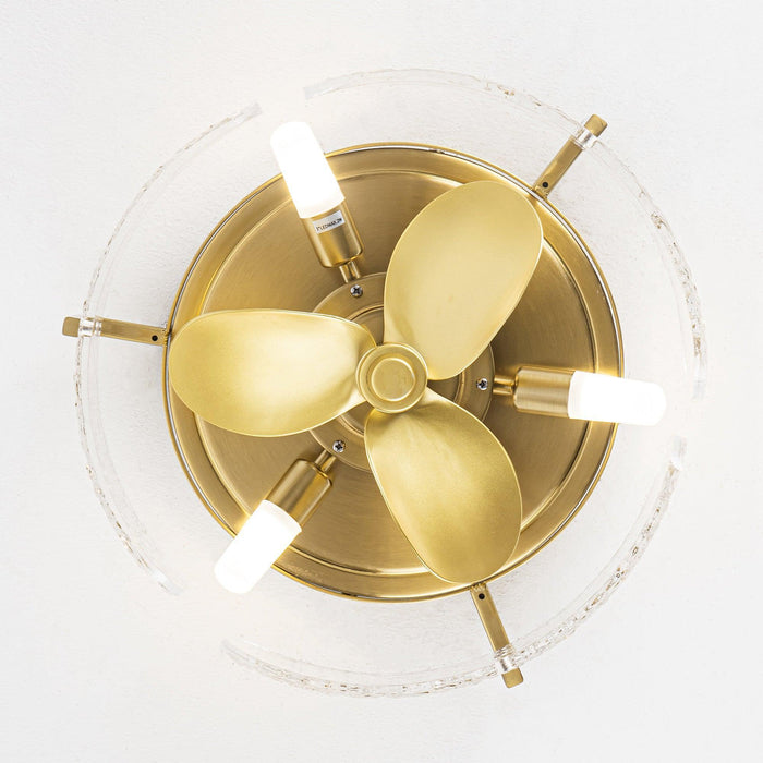 Vaczon DC Motor Ceiling Fan with Light 13 Inch - Sweatfully