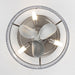 13" Flush Mount Reversible Ceiling Fan with Lighting and Remote Control - Sweatfully
