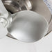 13" Flush Mount Reversible Ceiling Fan with Lighting and Remote Control - Sweatfully