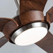 65" Fury Farmhouse DC Motor Downrod Mount Ceiling Fan with Lighting and Remote Control - Sweatfully