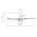 65" Fury Farmhouse DC Motor Downrod Mount Ceiling Fan with Lighting and Remote Control - Sweatfully