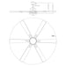 65" Amold Industrial Downrod Mount Ceiling Fan with Lighting and Remote Control - Sweatfully