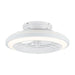 20" Ikon Modern DC Motor Flush Mount Reversible Ceiling Fan with Lighting and Remote Control - Sweatfully