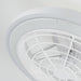 20" Ikon Modern DC Motor Flush Mount Reversible Ceiling Fan with Lighting and Remote Control - Sweatfully