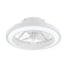 20" Ikon Modern DC Motor Flush Mount Reversible Ceiling Fan with Lighting and Remote Control - Sweatfully