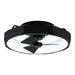 19" Britton Flush Mount Reversible Ceiling Fan with Remote Control - Sweatfully