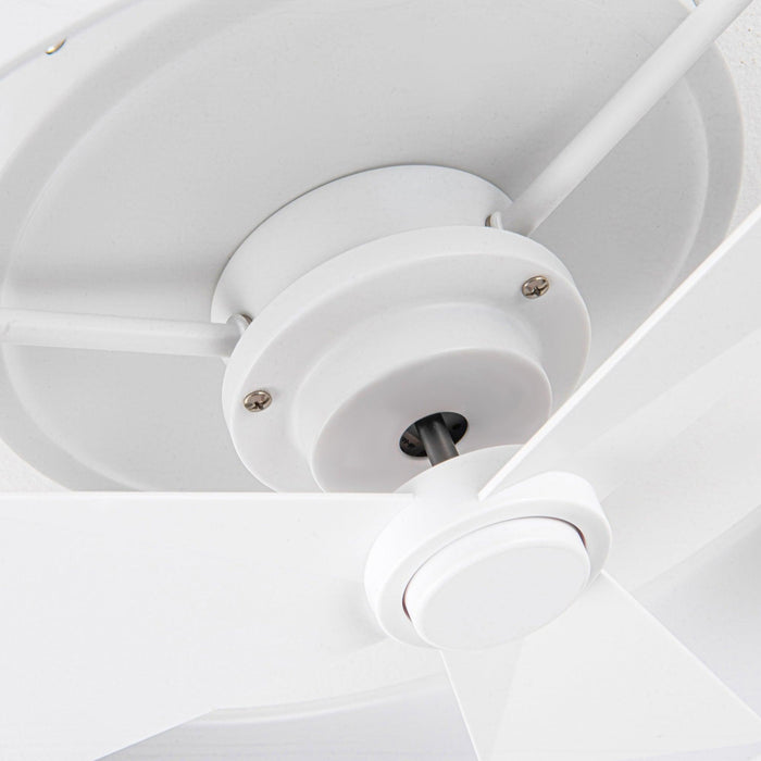 19" Britton Flush Mount Reversible Ceiling Fan with Remote Control - Sweatfully