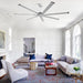 84 Inch 100 Inch Silent Storm Extra Large Ceiling Fan with Remote Control - Sweatfully