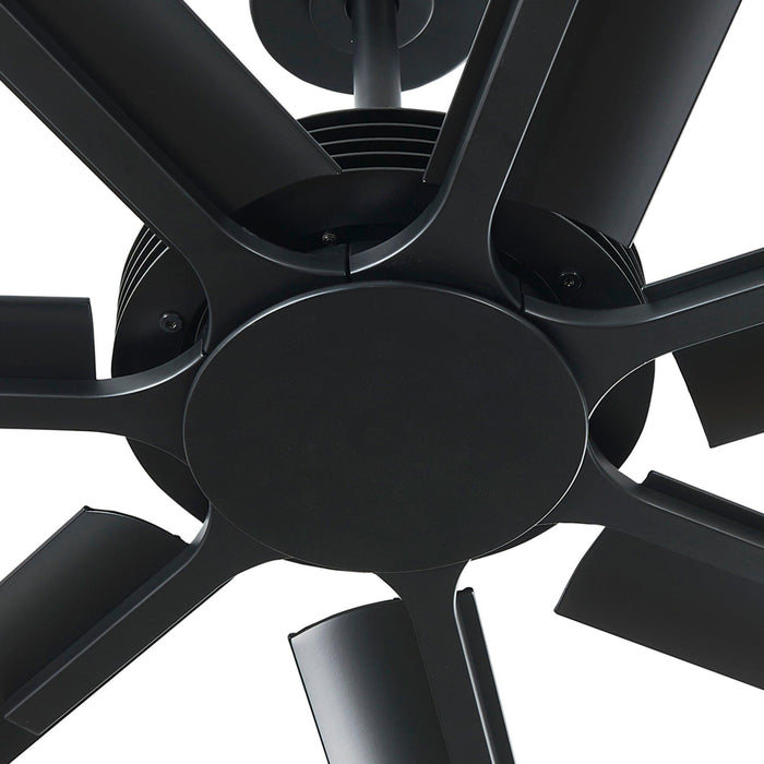 84 Inch 100 Inch Silent Storm Extra Large Ceiling Fan with Remote Control - Sweatfully