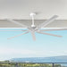 84 Inch 100 Inch Silent Storm Extra Large Ceiling Fan with Remote Control - Sweatfully