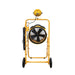 XPOWER FA-300K6 Warehouse Dock Cooling Fan Kit + L-30 LED Spotlight + 300T Mobile Trolley - Sweatfully